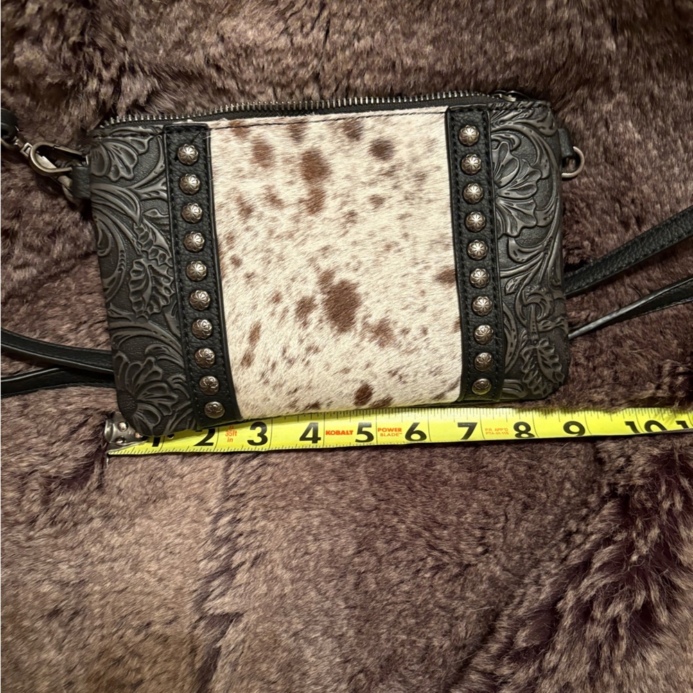 Black and Brown Crossbody Bag